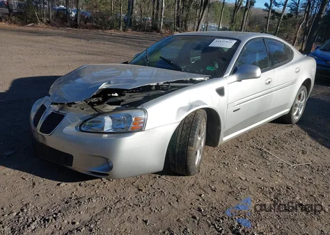 2006 Pontiac Grand Prix Gxp z USA, uszkodzony, nr VIN 2G2WC55C761271785